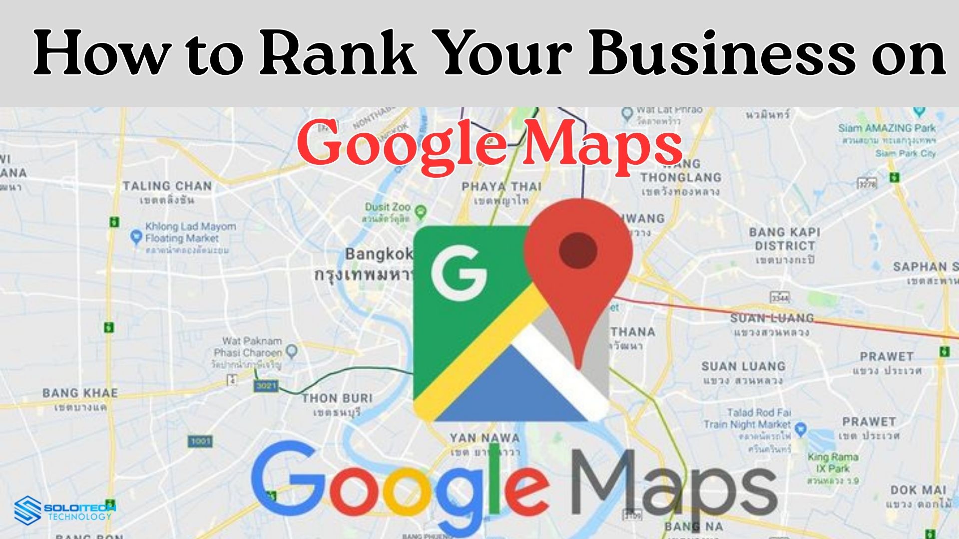 Local business ranking on Google Maps