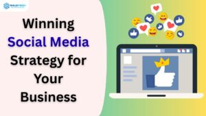 Winning Social Media Strategy with like and comment