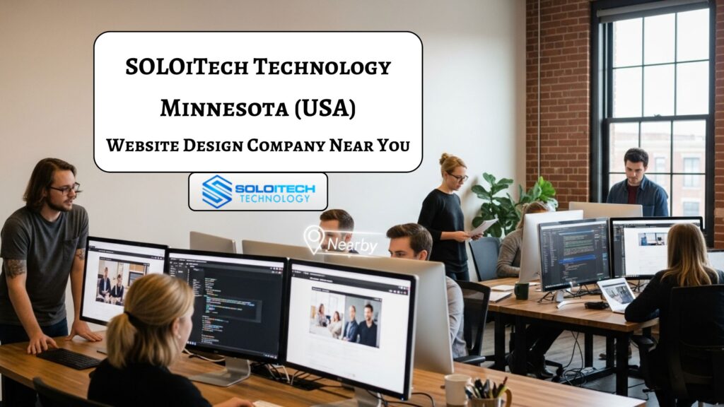 SOLOiTech’s web design services near me in Minnesota USA