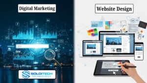 Modern digital marketing website design that boosts brand visibility and conversions