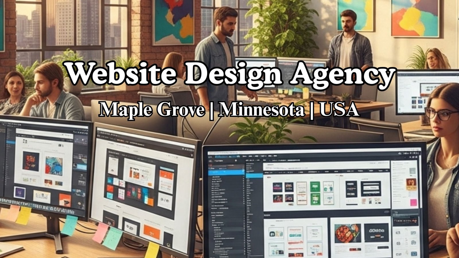 Maple Grove web design agency - professional website design services